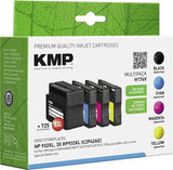EAN 4011324172706 - KMP 4011324172706 cartucho de tinta 4 pieza(s) Compatible Azul, Cian, Magenta, Amarillo imagen 2