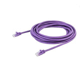 Cable De Red 5m Purpura Cat6   Cabl  Ethernet Gigabit Sin Enganches
