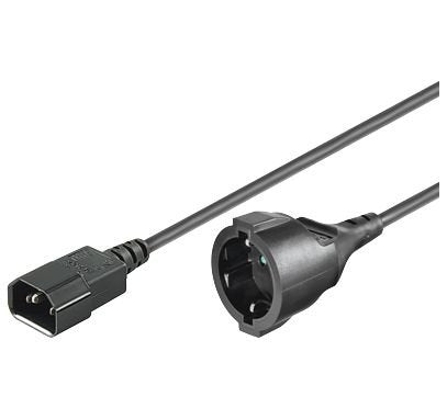 EAN 5711783968634 - Microconnect PE130100 cable de transmisión Negro 1 m C14 acoplador imagen 1