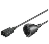 EAN 5711783968634 - Microconnect PE130100 cable de transmisión Negro 1 m C14 acoplador imagen 1