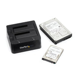 EAN 0065030859813 - StarTech.com UNIDOCKU33 base de conexión para disco duro USB 3.2 Gen 1 (3.1 Gen 1) Type-B Negro imagen 3