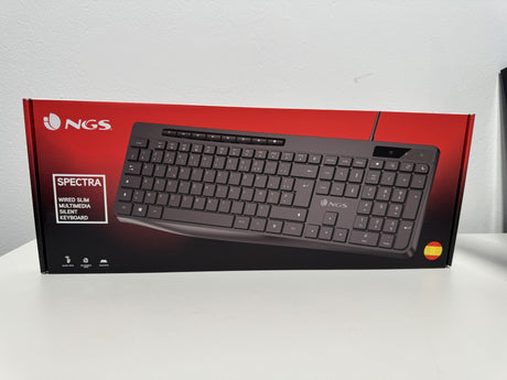 EAN 8435430625707 - NGS SPECTRA (QUERTY, ES) teclado Hogar / Oficina USB QWERTY Español Negro imagen 7