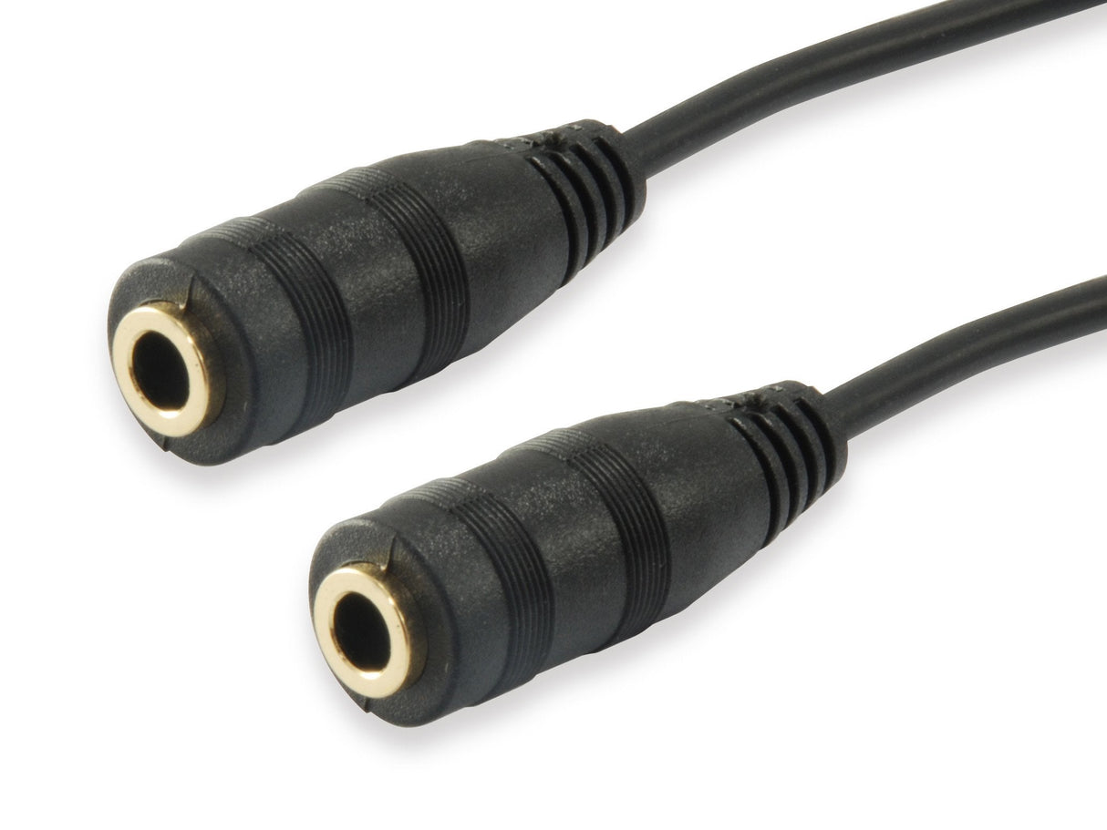 Equip Cable Audio Estereo Mini Jack 3.5mm Macho A 2 Jack 3.5mm Hembra 147941