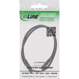 Cable De Extensión De Cc Inline, Enchufe De Cc Macho/Hembra 3,5x1,35 Mm, Awg 18, Negro, 1 M