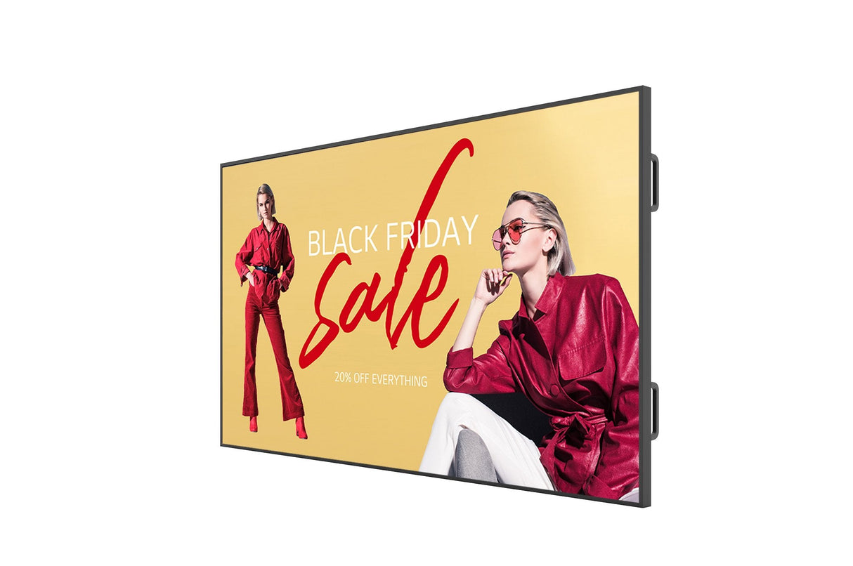 Lg 110um5k-B Pantalla De Señalización Pantalla Plana Para Señalización Digital 2,79 M (110") Lcd Wifi 500 Cd / M² 4k Ultra Hd Negro Web Os 16/7