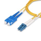 Cable De Fibra Optica Lc A Sc Cabl (Upc) Os2 Monomodo De 3m
