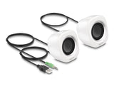 EAN 4043619270088 - DeLOCK 27008 altavoz Plata, Blanco Alámbrico 2 W imagen 2