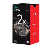 Cardo Frc2x003 C Intercomunicador Para Motocicletas 2 Canales 800 M Negro