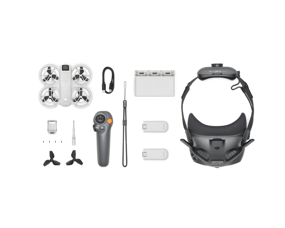 EAN 6941565982001 - DJI Neo Motion Combo 4 rotores Cuadricóptero 12 MP 3840 x 2880 Pixeles 1435 mAh Negro, Blanco imagen 3