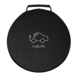 Logilink Elektroauto Cable De Carga Electric Car Charging Cable Tipo 2 22kw 3p 32a 2,5m Negro + Bolsa