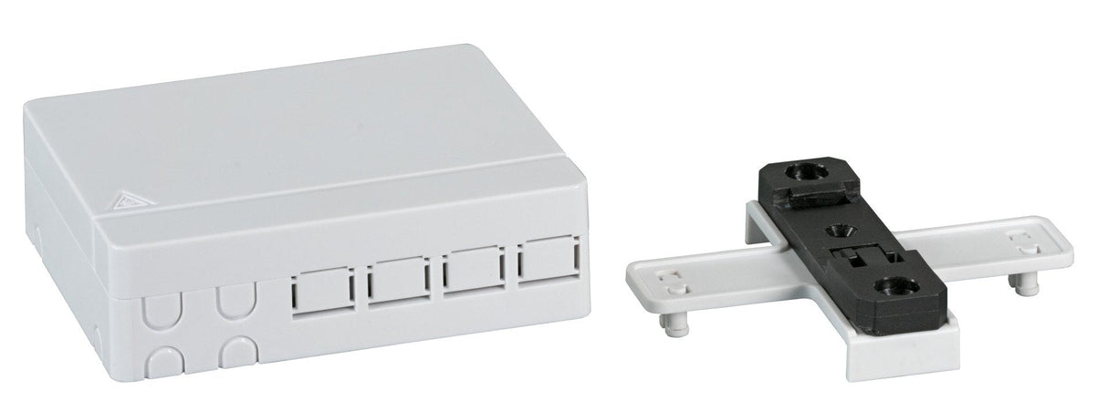 Efb Ftth Indoor Hutschienenbox Fr 4fasern, 4kupplungen Und Faserberlngenaufnahme