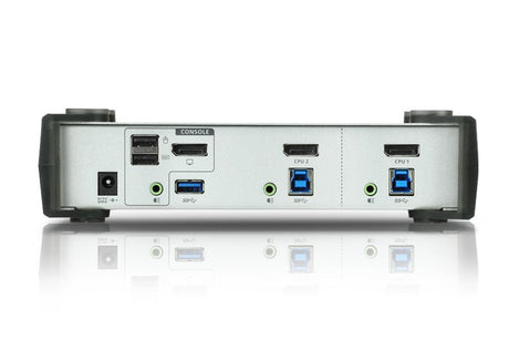 EAN 4719264645037 - ATEN CS1912 interruptor KVM Negro, Gris imagen 2