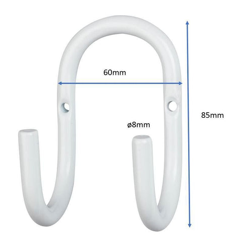 EAN 5704174587583 - Vivolink VLCBLHOOK organizador de cables Pared Soporte para cables Blanco 1 pieza(s) imagen 2