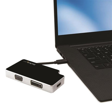 EAN 0065030864442 - StarTech.com CDPVGDVHDB Adaptador gráfico USB 3840 x 2160 Pixeles Negro, Plata imagen 6