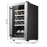 EAN 8435484001212 - Cecotec 00121 enfriador de vino Nevera de vino Independiente Acero inoxidable 15 botella(s) imagen 3