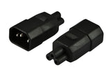 EAN 4038816106322 - ALLNET ADAP-C14-IEC320-C5 cambiador de género para cable Negro imagen 1