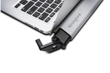 Kensington Dispositivo De Anclaje De Portátiles 2.0 Sin Candado Con Llave Maestra  Para Macbook Y Ultrabook  De 11" A  15 6"  Plata  2 Años