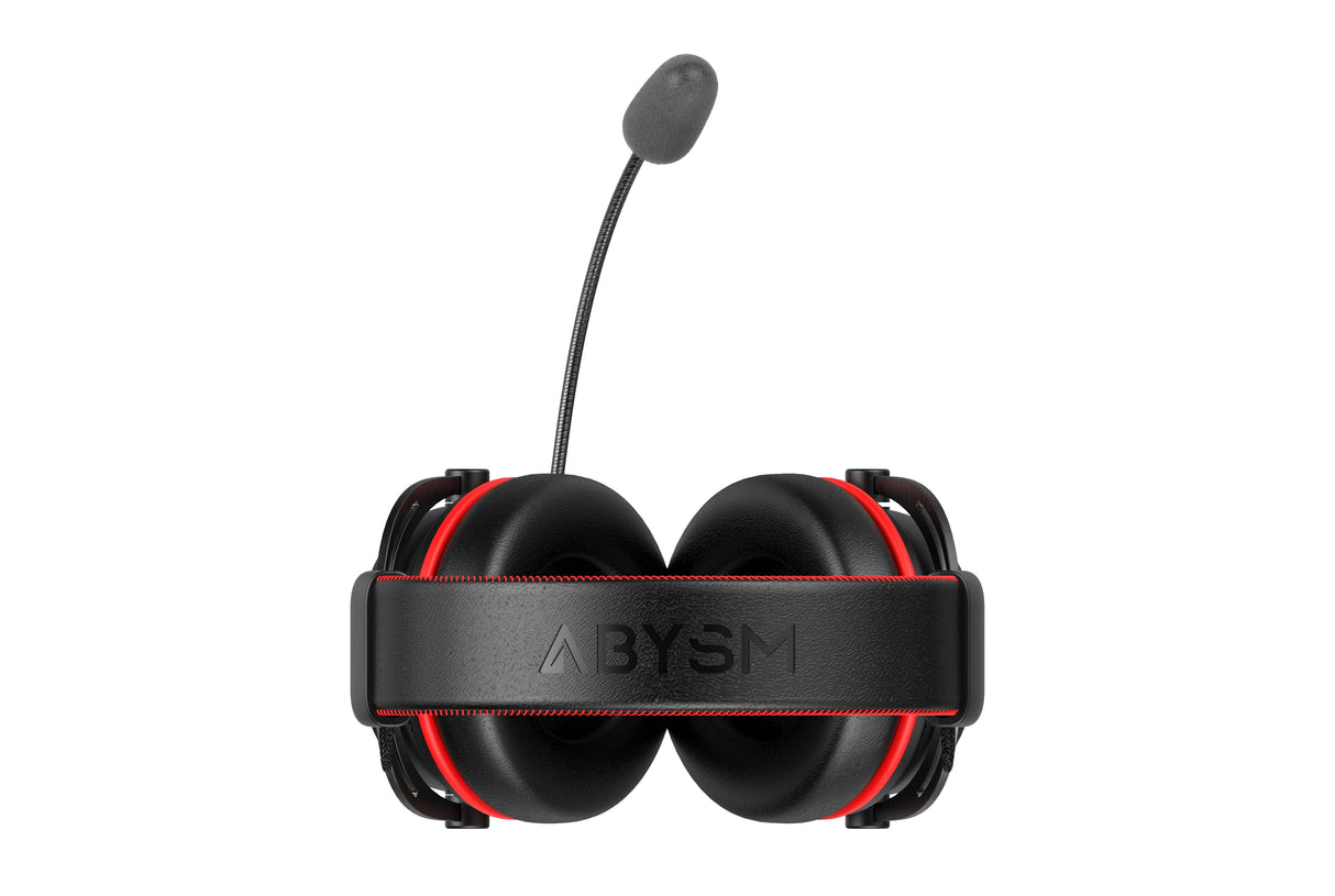 Abysm Ag700 Pro 7.1 Auriculares Gaming Negro/Rojo