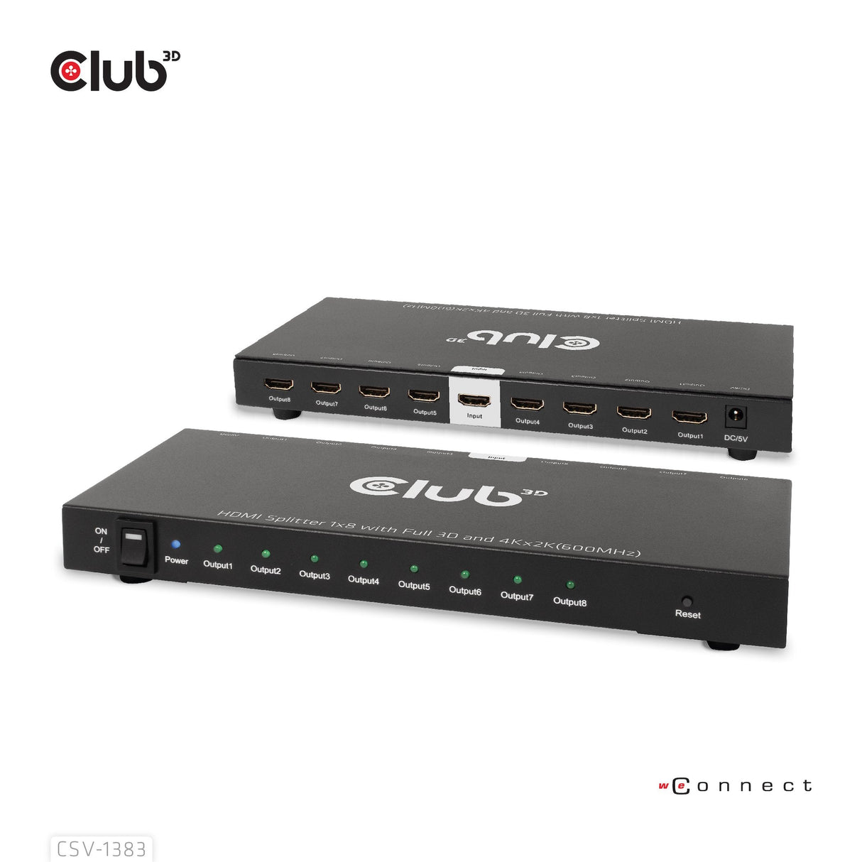 EAN 8719214472771 - CLUB3D CSV-1383 divisor de video 8x HDMI imagen 7