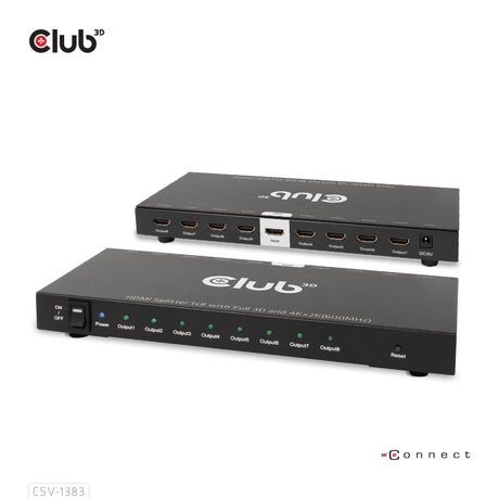 EAN 8719214472771 - CLUB3D CSV-1383 divisor de video 8x HDMI imagen 7