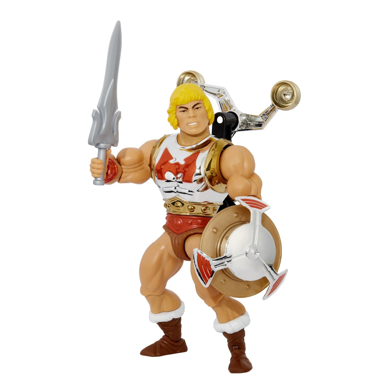 Masters Of The Universe Origins Deluxe Actionfigur (14 Cm) He-Man, Spielfigur Hdt22