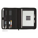 Carpeta Congreso Portadocumentos Cremallera Serie 00 A5 Negro J955 Finocam 5095260