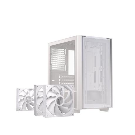 EAN 6977277360417 - Einarex EXCS-PM-150R-W carcasa de ordenador Midi Tower Blanco imagen 3
