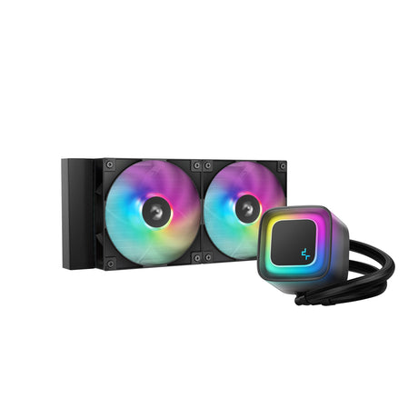 EAN 6933412729211 - DeepCool LE240 V2 Procesador Sistema de refrigeración líquida todo en uno 12 cm Negro imagen 1