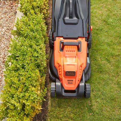 EAN 5035048682852 - Black & Decker BEMW481ES Cortacésped manual Corriente alterna Naranja imagen 10