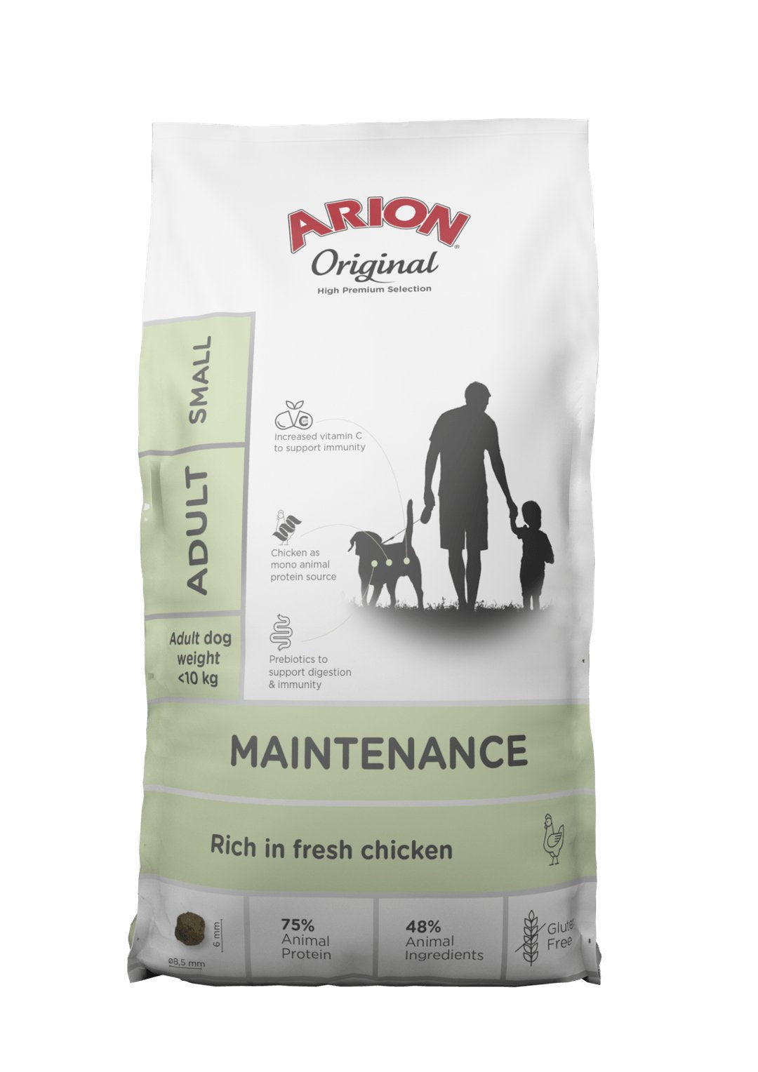 Arion Original Maintenance Small Sucha Karma Para Perro 7kg