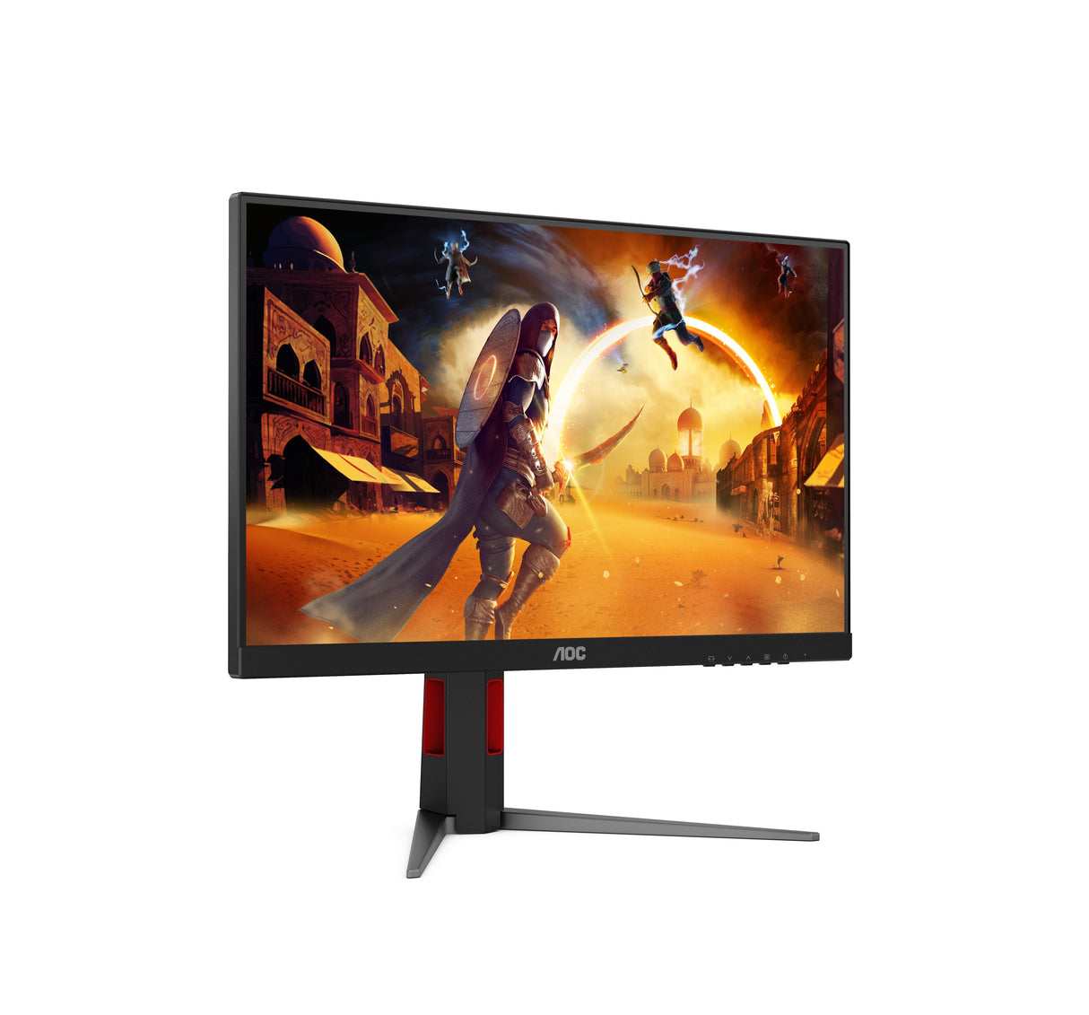 Monitor Aoc G4 24g4ha  23.8" 1920 X 1080 Pixeles Full Hd Led Negro, Rojo