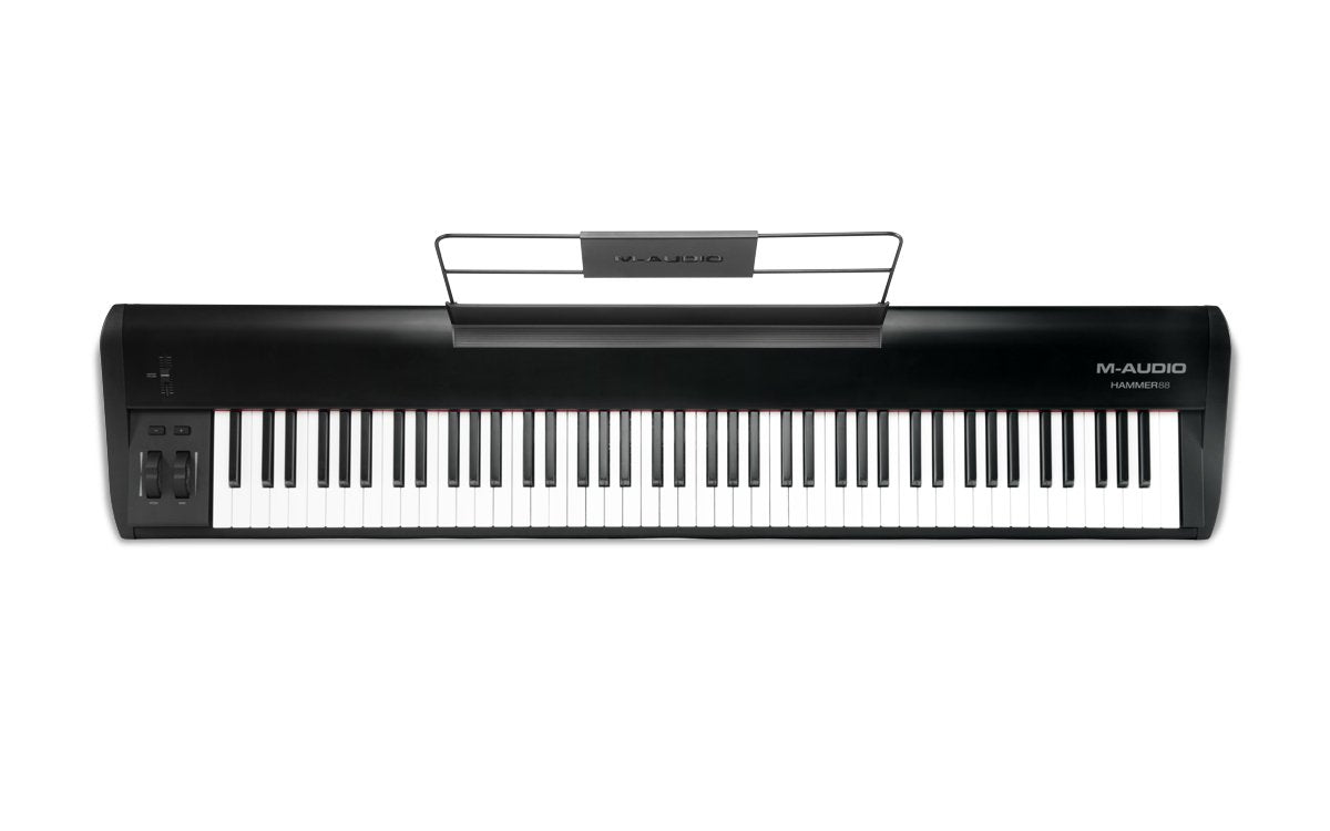 Teclado M-Audio Hammer 88 Midi 88 Llaves Usb Negro, Blanco