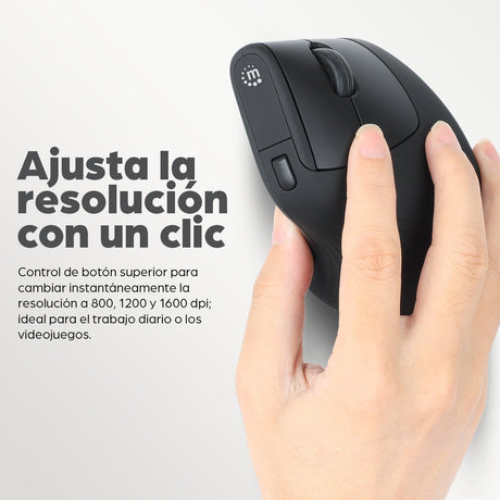 EAN 0766623190336 - Manhattan 190336 ratón Oficina mano derecha RF inalámbrico Óptico 1600 DPI imagen 12