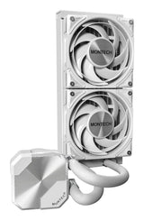 EAN 4710562744866 - Montech HyperFlow Silent 240 Procesador Sistema de refrigeración líquida todo en uno 12 cm Blanco 1 pieza imagen 2