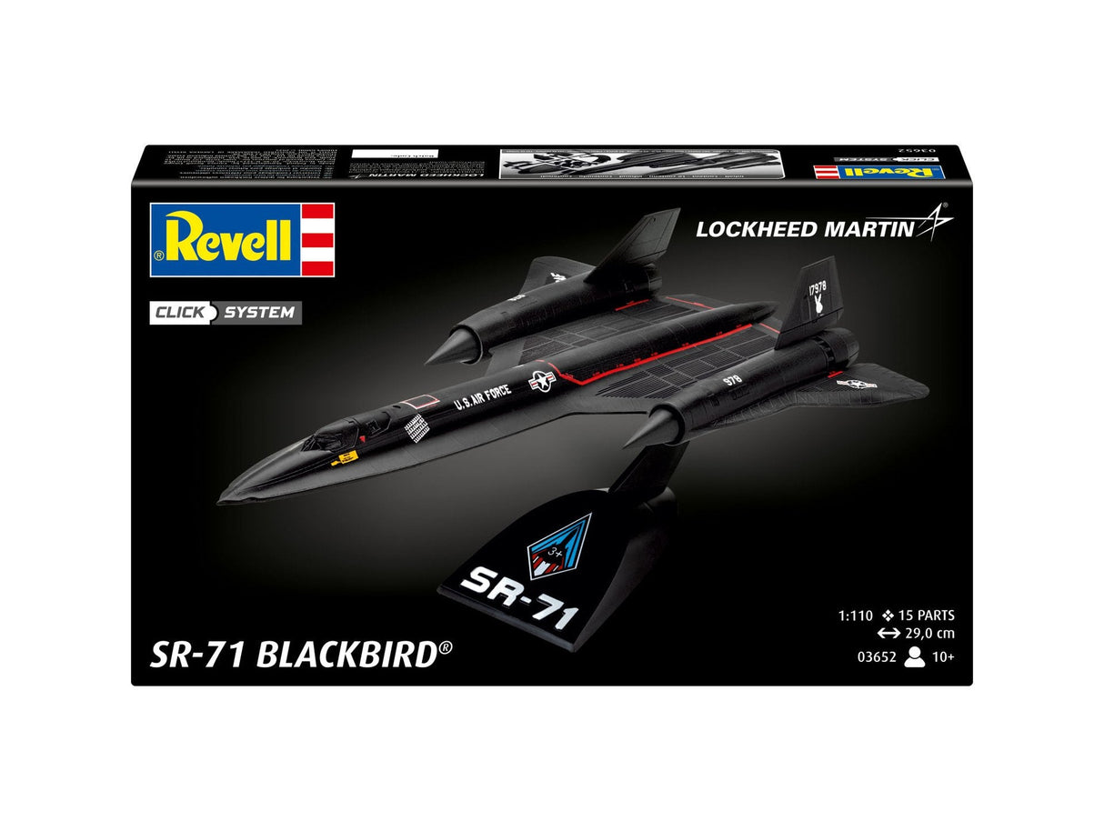 Revell Sr-71 Negrobird   Easy-Click 1/110