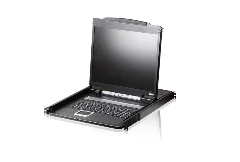 EAN 4710469344121 - ATEN CL1000N consola de rack 48,3 cm (19") Negro 1U imagen 1