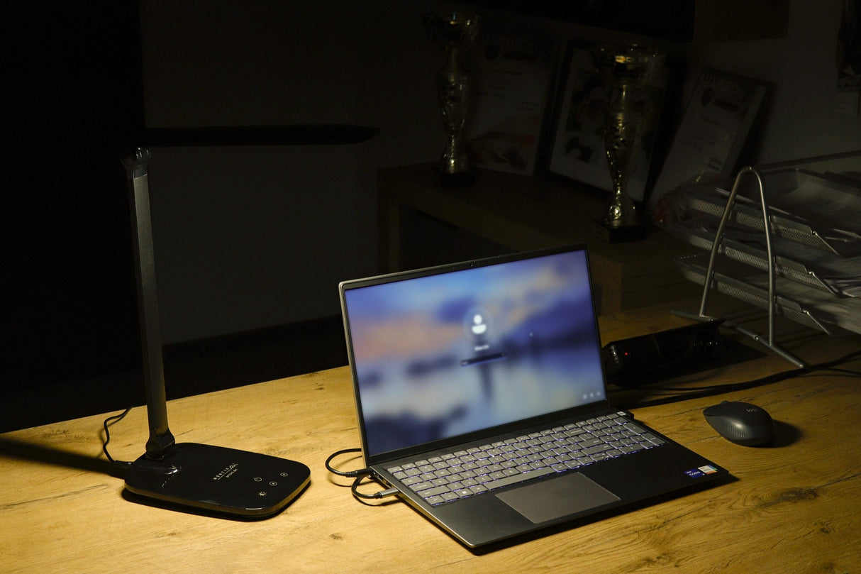 Montis Lampka Biurkowa Wielofunkcyjna Led Mt042-Bk Negro/Black Lámpara De Mesa 5,7 W F Negro