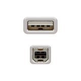 Nanocable Cable De Impresora Usb-A 2.0 Macho A Usb-B Macho 1.80m