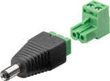 Dc Plug Male To Removable  Terminal Block