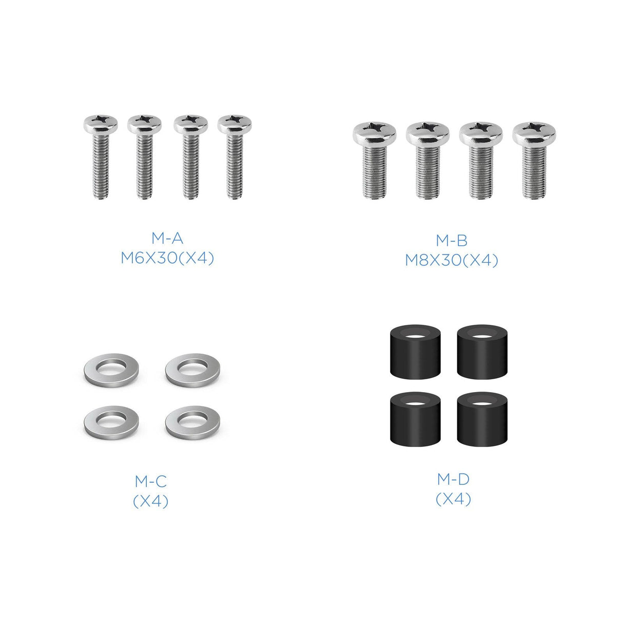 Tooq Soporte Fijo De Pared Para Tv De 32"-55" - Peso Max 40kg - Vesa 400x400mm - Negro