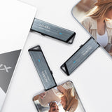 Memoria  Adata Ue800 2 Tb, Usb De Aluminio (Cepillada), Usb-C 3.2 (10 Gbit/S) Aeli-Ue800-2t-Csg