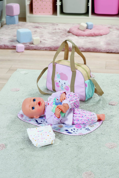 EAN 4001167837894 - BABY born Changing Bag Flower Bolsa de pañales para muñecas imagen 4