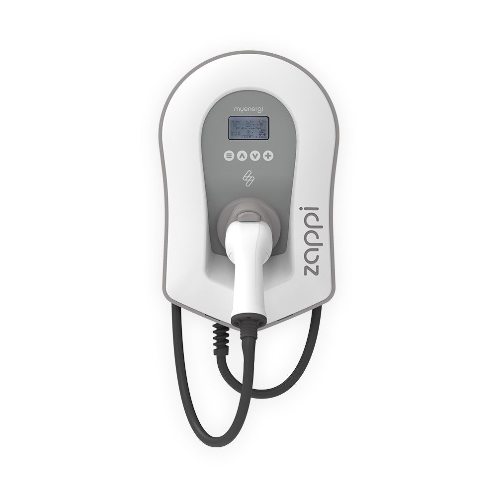 Myen Zappi Wallbox V2 22kw Tw-T (3.7 4.3 11 22)Kw 3-Ph Weiss 6.5m Cable