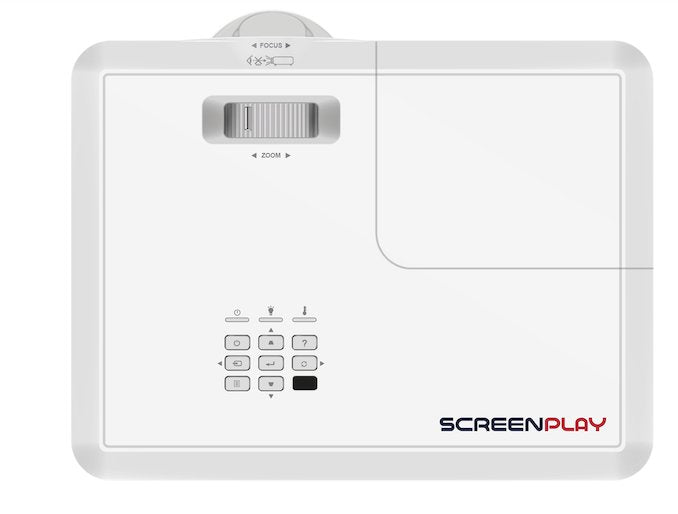 Proyector  Screenplay Multimedia  De Alcance Estándar 3800 Lúmenes Ansi Dlp Wxga (1200x800) 3d Blanco