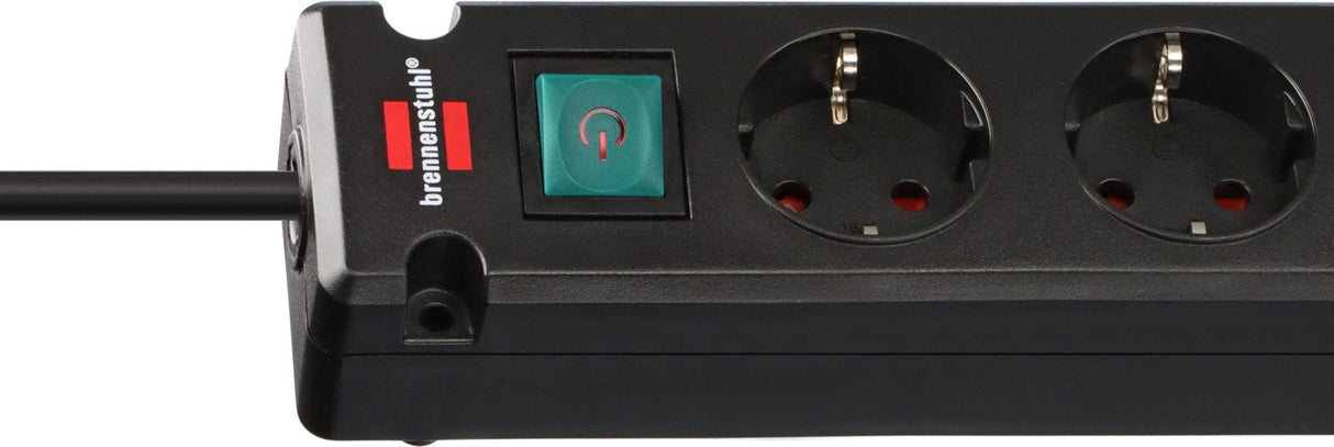 Brennenstuhl Bremounta Regleta 5 Tomas + 2x Usb-C Negro 3m