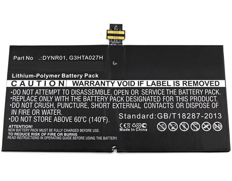 EAN 5704174379119 - CoreParts MBXTAB-BA073 accesorio o pieza de recambio para tableta Batería imagen 1