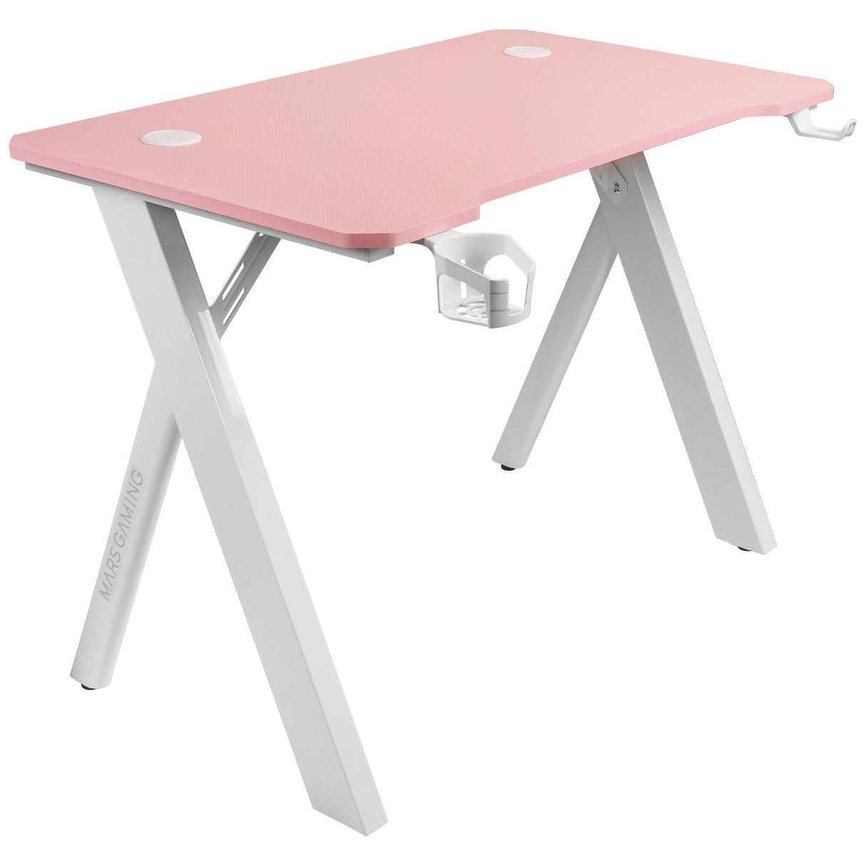 Mesa Gaming Mars Gaming Mgd100rgb 100 X 60 X 74cm Rosa