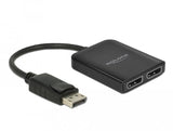 Delock Displayport 1.4 > 2x Displayport Mst Splitter, Splitter & Switches