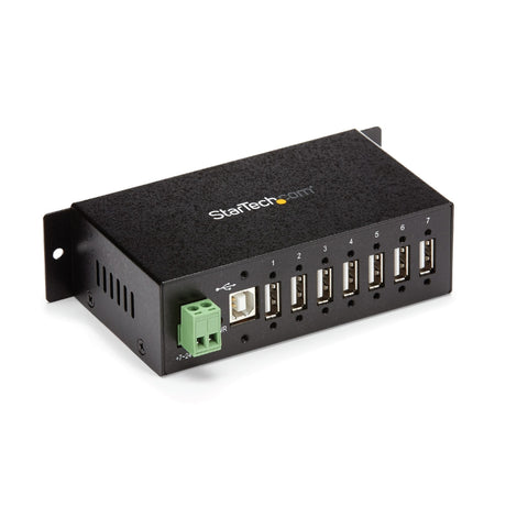 EAN 0065030837910 - StarTech.com ST7200USBM hub de interfaz USB 2.0 Type-B 480 Mbit/s Negro imagen 1