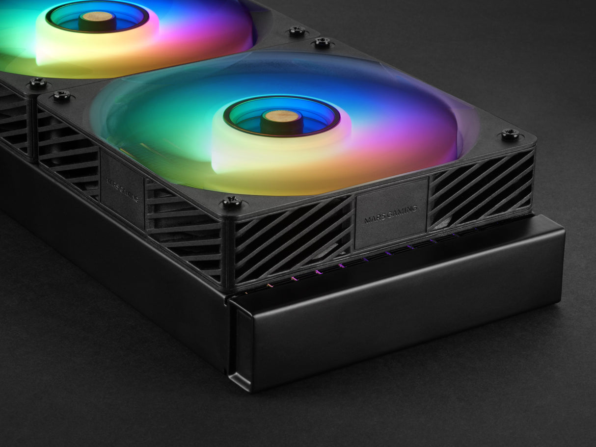 Refrigeración Líquida Cpu Mars Gaming Ml-Visionpro240   Todo En Uno 12 Cm Negro 1 Pieza(S)